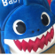 Manufacture Kids Bag animal toy plush backpack baby shark