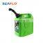 SEAFLO Automatic Shut Off Small 10L Plastic Fuel Can Color Green