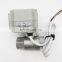 CWX-25S G1/2" BSP full port 2 way small electronic ball valve stainless steel DC3-6V CR05 5 wires