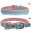 Double Layer Pet PU Creative Collar Comfortable Leash Training Dog Rope Pet Neck Chain Pet Supplies