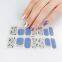 Wholesale Non-toxic Halloween nail stickers Nail Art polish Sticker
