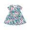 Floral Print Child Baby Dress Model Spanish Baby Dress Casual Dress
