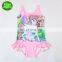 2019 Kids one piece unicorn swimsuit beachwear 2-8T kids girls bikinis swimwear