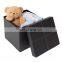 Manufacturer custom folding storage ottoman folding ottoman stool