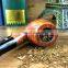 Briar Tobacco Pipe 9MM Activated Carbon Filter Briar Wooden Classic Curved High-end Pipe