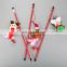 New hot sale Interactive Christmas funny plush cat playing stick toy