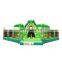 Outdoor Inflatable Jungle Animal Theme Amusement Park Kids Adult Jumping Bouncy Castle Playground