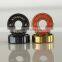 Inline skate wheel with ABEC-7 inline skate bearings