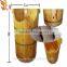 wooden cask/vat/barrel decorative chrome and golden color edge strip plastic components