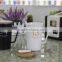 Creative 1314 frosted glass Black and white couple cups