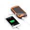 2016 New Arrival Solar Power Bank 12000mah