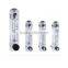 Supply panel flow meter with control valve