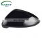 Left Side Wing Door Mirror Cover Cap For Golf MK6 Touran Glossy Black