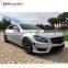 CLS63 body kits fit for CLS-class CLS350 CLS550 sport line to CLS63 body kits A style body kits for W218 PP material