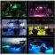 4 pods RGB Rock Lights kit app sync remote Control under car led light kit for utv atv off road 4x4