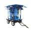 Outdoor Mobile Double-Stage Vacuum Transformer Oil Purification Machine With Trailer