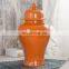Green Color Glazed HIGH Temperature Fired China Ceramic Porcelain Temple Jars Ginger Jars