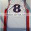 sublimation best customized basketball uniforms design v NECK