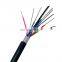 Double armored plastic optical fiber gyta53 steel wire communication fiber optic cable price per meter