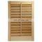 flexible aluminum wood louvered shutter window