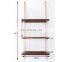 wooden wall mounted wall hanging flowerpot  storage holders rack kitchen rack organizer shelf hanging bracket for wood