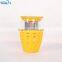 Glass Mug With Silicone Sleeve and Stainless Steel Tea Strainer Glass Tea Mug With Infuser