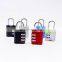 Travel Suitcase Luggage Security Password Lock 3 Digit Combination door Lock cable lock Mini safety Padlock