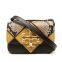 women's small square one shoulder messenger chain bag