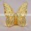 Hot Selling Multi Color Crystal Crafts Luxury Crystal Baccara Butterfly Ornaments for Wedding Souvenir