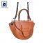 High Quality Fashion Designer Stylish Look Polyester Lining Women Genuine Leather Mini Sling Bag from Indian Exporter