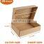 Custom Logo Brown Craft Gift Kraft Paper Medium  Packaging Box Shipping Mailer Corrugated Cardboard Carton Box