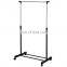 Movable clothes rack with wheels new design hot nordic style net red clothes rack