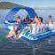 High Productivity Top Sale House Kids Camping Water Inflatable Floating Island Tent