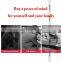 Outdoor Emergency Multi-function Anti-riot Flashlight With Battery For Tesla Broken Windows hammer with Short knife SOS Alarm