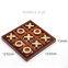 XO checker board Tic-Tac-Toe chess wooden toys for children
