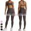 Wholesale Seamless Sports Suit Quick Dry Outdoor Running 2 Piece Suit Sport Bra Leggings Seamless Gym Fitness Yoga Set For Women