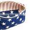 Custom USA Flag Printed Canvas Bum Bag Fanny Pack Bum Bags For Women