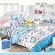 Lovely naive animal printed children bed sets