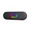 wholesale ODM OEM  waterproof  capsular BT speaker low bass hiifi-stereo wireless speaker RGB