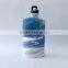 flat aluminium bottle with carabiner hook
