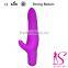 Purple Color Hot sale 2015 new porn sex toy rabbit vibrator