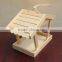 2016 china supplier custom new unfinished wooden bird house wholesale