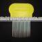 Professional Long Metal Teeth Hair Lice Comb , Round Head Lice Treatment