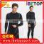 2016 high quality sports trainning men's long sleeve compression shirt