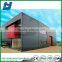 Warehouse with heavy duty powder coat paint