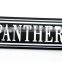 customize silver letter printed anodized aluminum nameplate