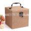 C01 ANPHY Small Cubic Jewelry Box 3 Layers inside with buckle and handle 12*12*12 cm                        
                                                Quality Choice