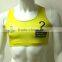 Wholesale sports bra/women's sublimation sports bra,spandex dri fit sports bra