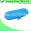 brightly painted silicone cosmetic bag for girl