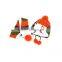 Wooly winter hats with ear flaps for girl